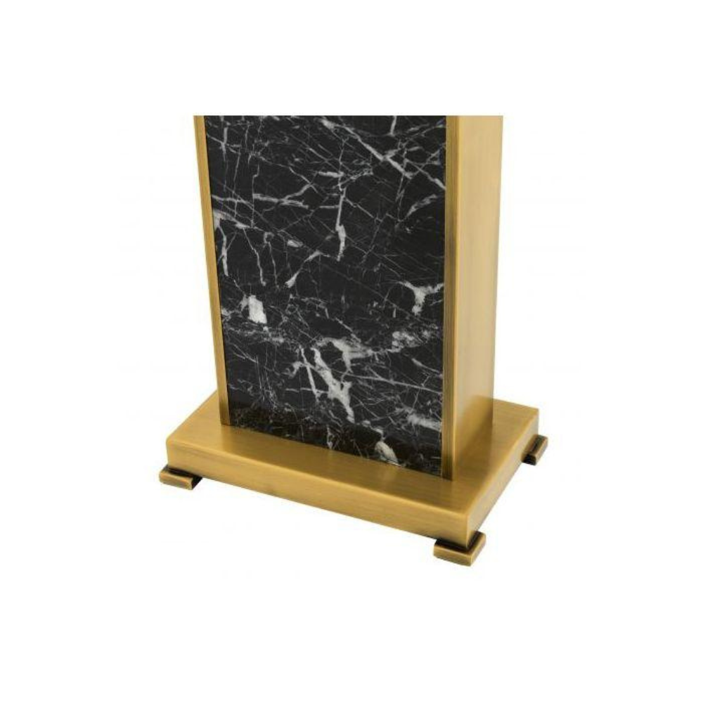 Marble Brass Border Lamp