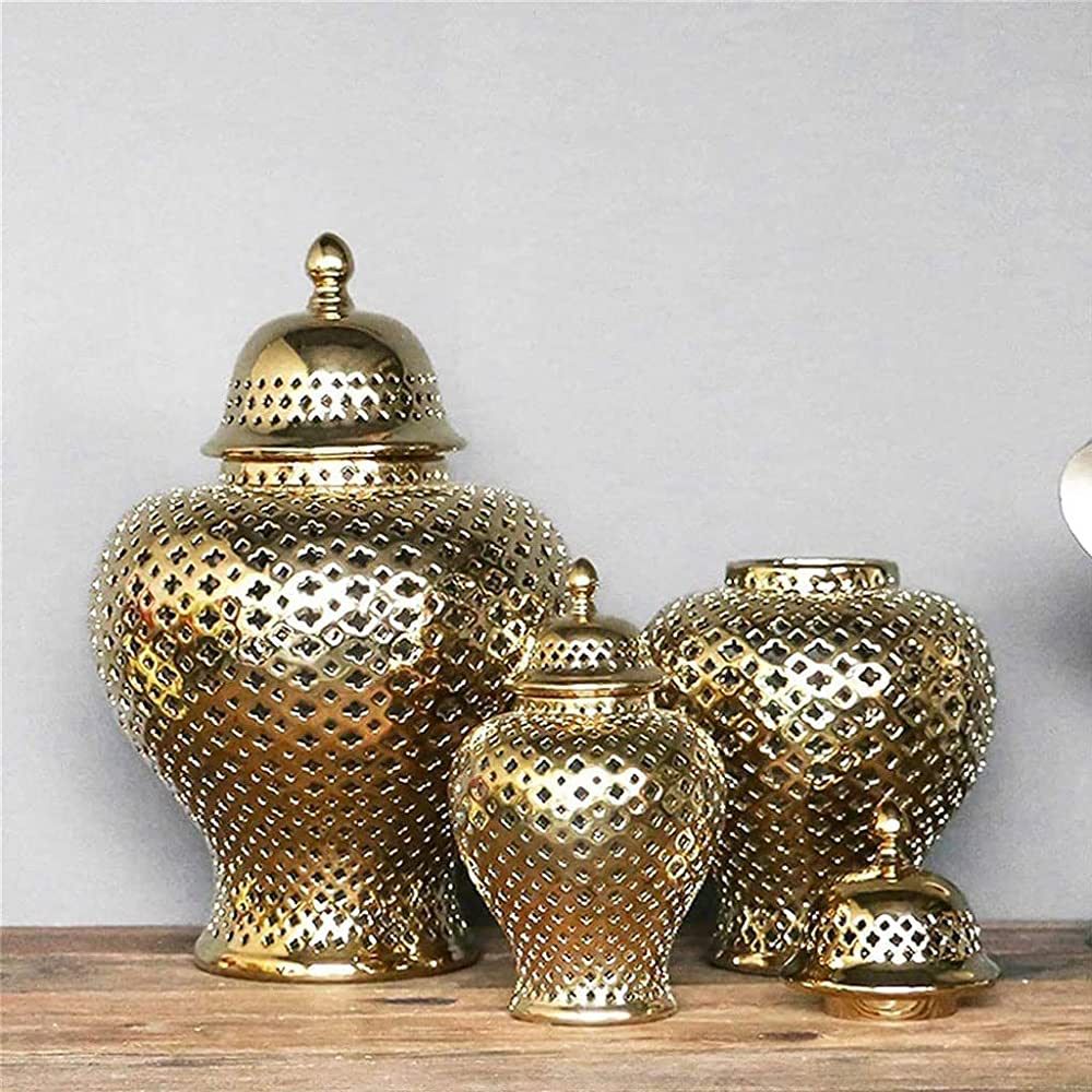 Golden Ginger Jar