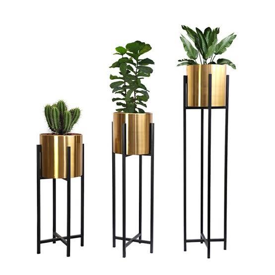 Gold Planter Pot